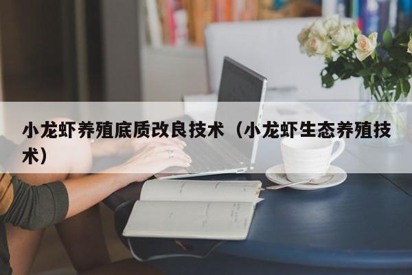 小龙虾养殖底质改良技术（小龙虾生态养殖技术）