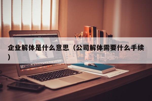 企业解体是什么意思（公司解体需要什么手续）