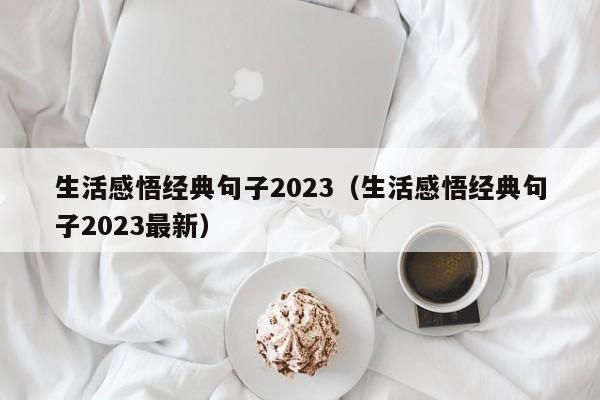 生活感悟经典句子2023（生活感悟经典句子2023最新）